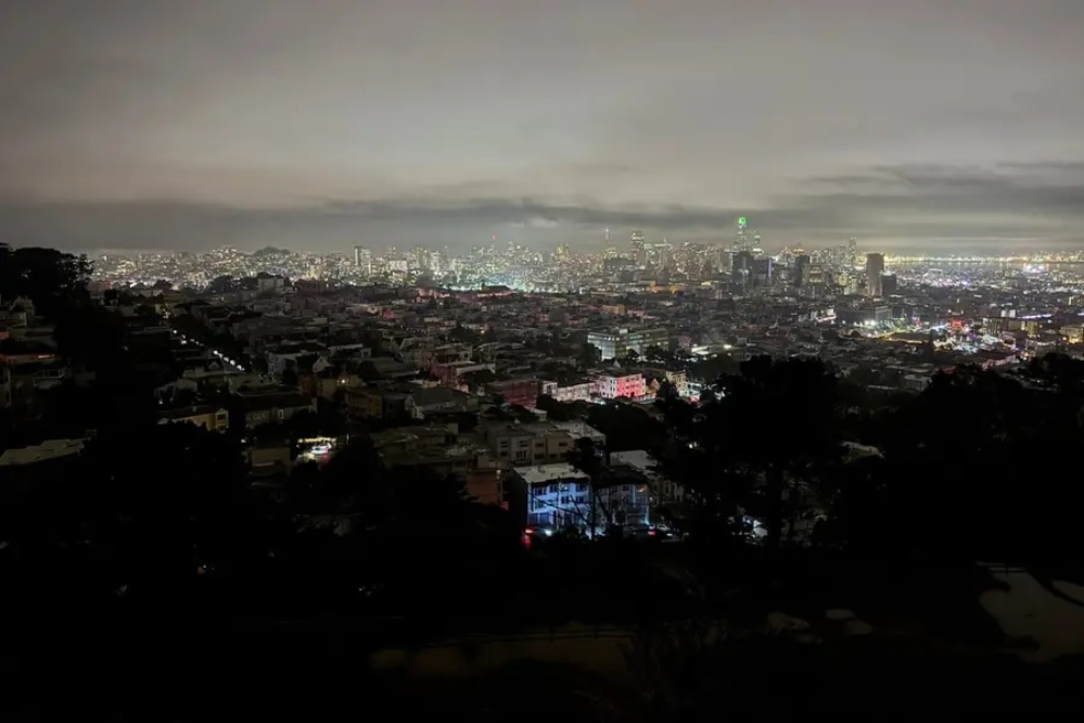 سانفرانسیسکو در تاریکی فرو رفت