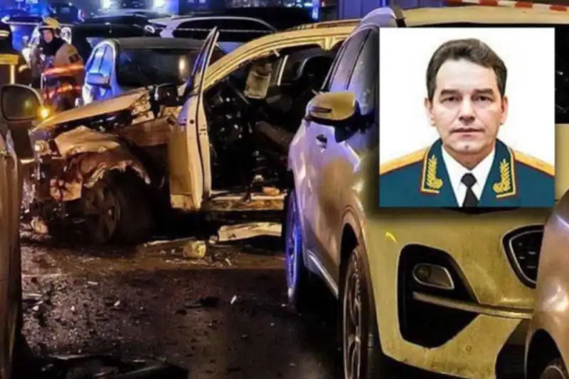 ترور ژنرال ارشد ارتش روسیه در قلب مسکو + فیلم ترور