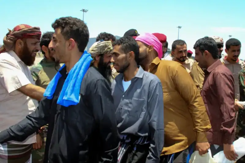 آغاز تبادل هزاران اسیر میان طرف‌های یمنی