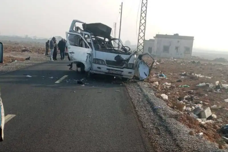 حمله پهپادی اسرائیل در بقاع لبنان به یک خودرو