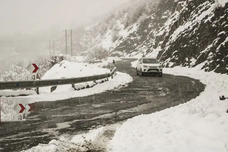 هشدار نارنجی هواشناسی برای کرمانشاه؛ بارش و کولاک در راه