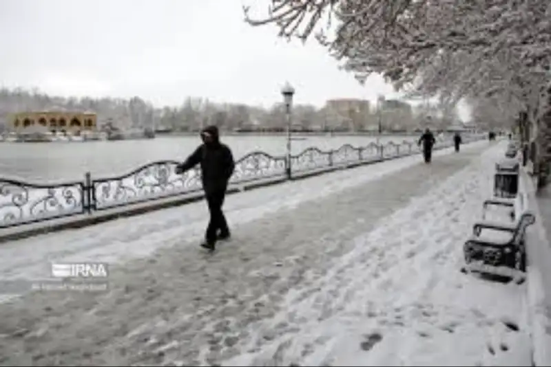 تبریز سفیدپوش شد؛ نخستین برف زمستانی بر زمین نشست