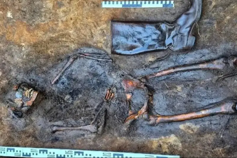 پیدا شدن جسد زنی 80 سال بعد از کشته شدن در جنگ جهانی