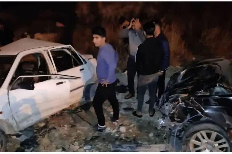 تصادف مرگبار پراید و پژو پارس در محور برازجان–دالکی