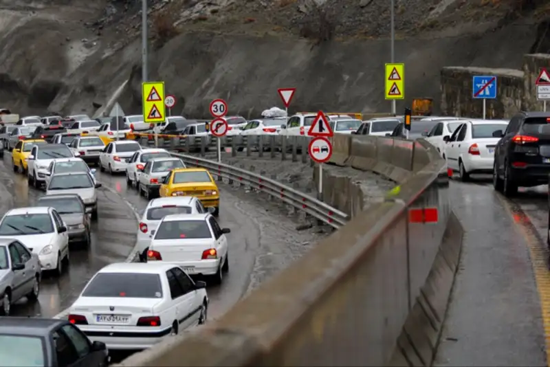 هشدار ترافیکی در محورهای چالوس، هراز و پردیس