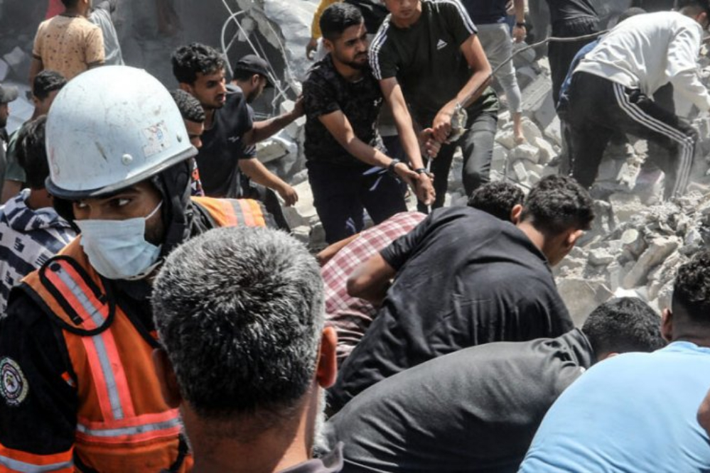 הפגזה כבדה על חאן יונס ורפיח