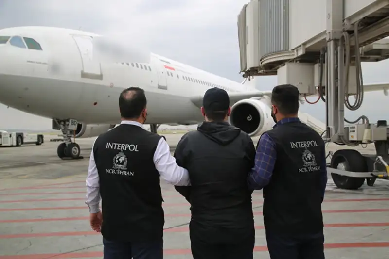 بازگشت متهم فراری توسط پلیس بین الملل فراجا
