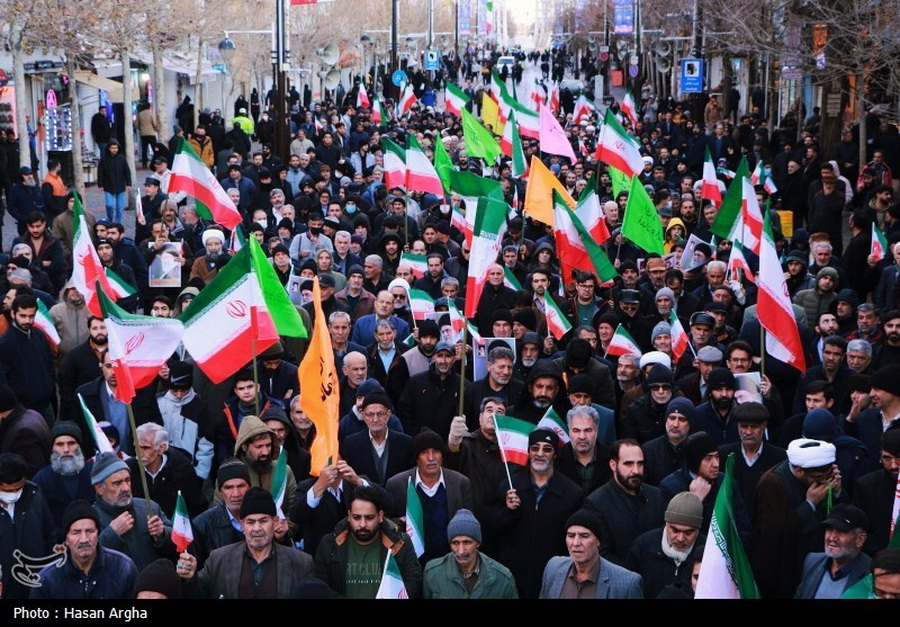 伊朗人民为谴责骚乱活动将在全国各地举行游行