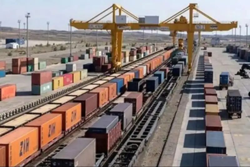 ورود نخستین محموله ریلی چین به نزدیکی تهران