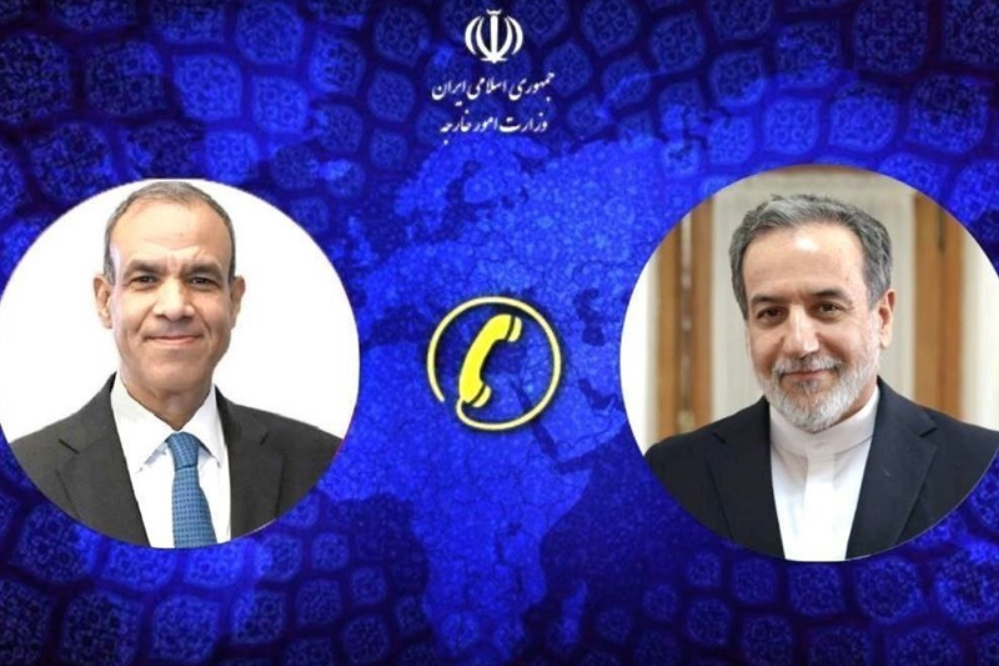 رایزنی تلفنی وزیران خارجه ایران و مصر