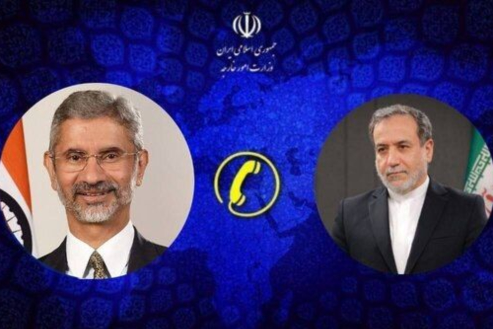 گفت‌وگوی تلفنی وزیران امور خارجه ایران و هند