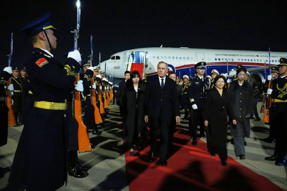 בביקורו הראשון מזה שמונה שנים, ראש ממשלת קנדה נמצא בבייג'ינג לשיחות סחר.