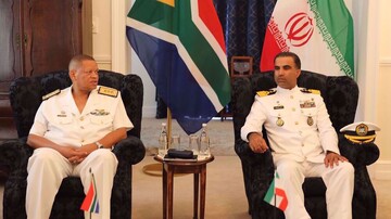 S. Africa Navy chief hails Iran participation in naval drill