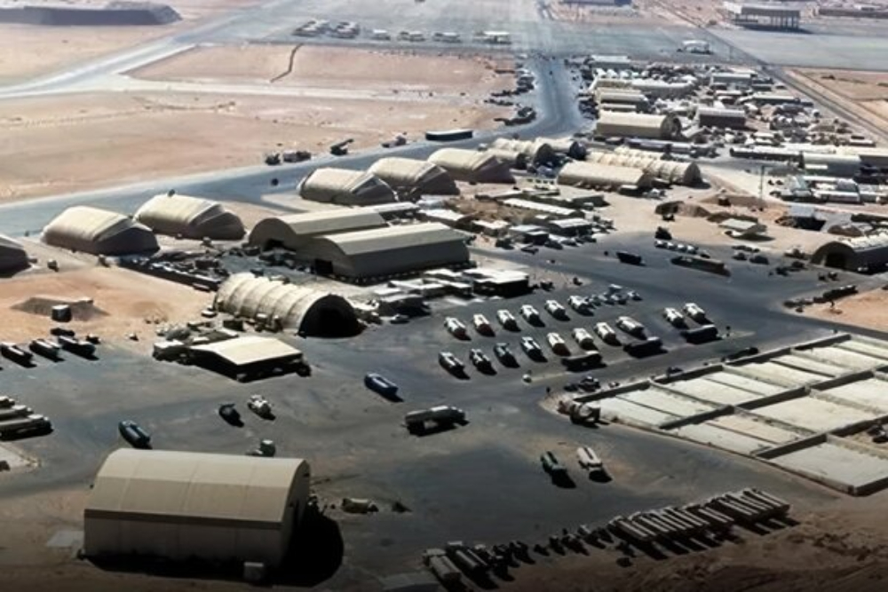 خروج ارتش آمریکا از پایگاه هوایی عین الاسد در عراق