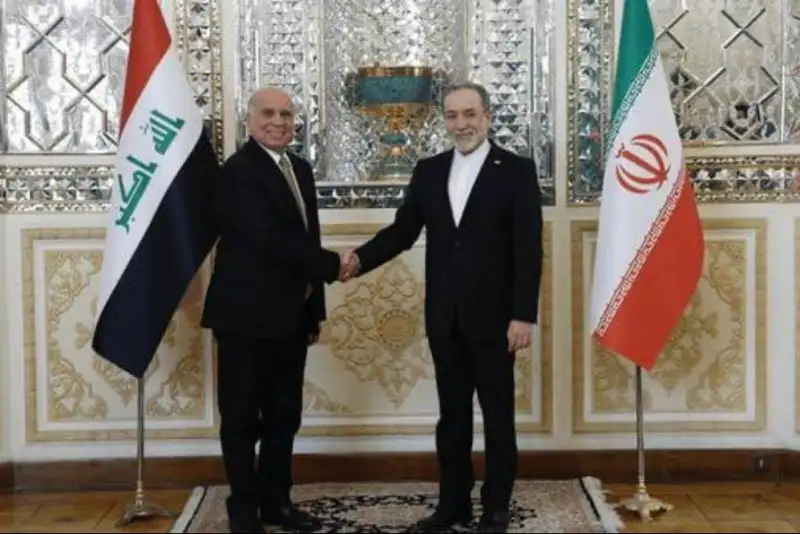 استقبال عراقچی از وزیر خارجه عراق