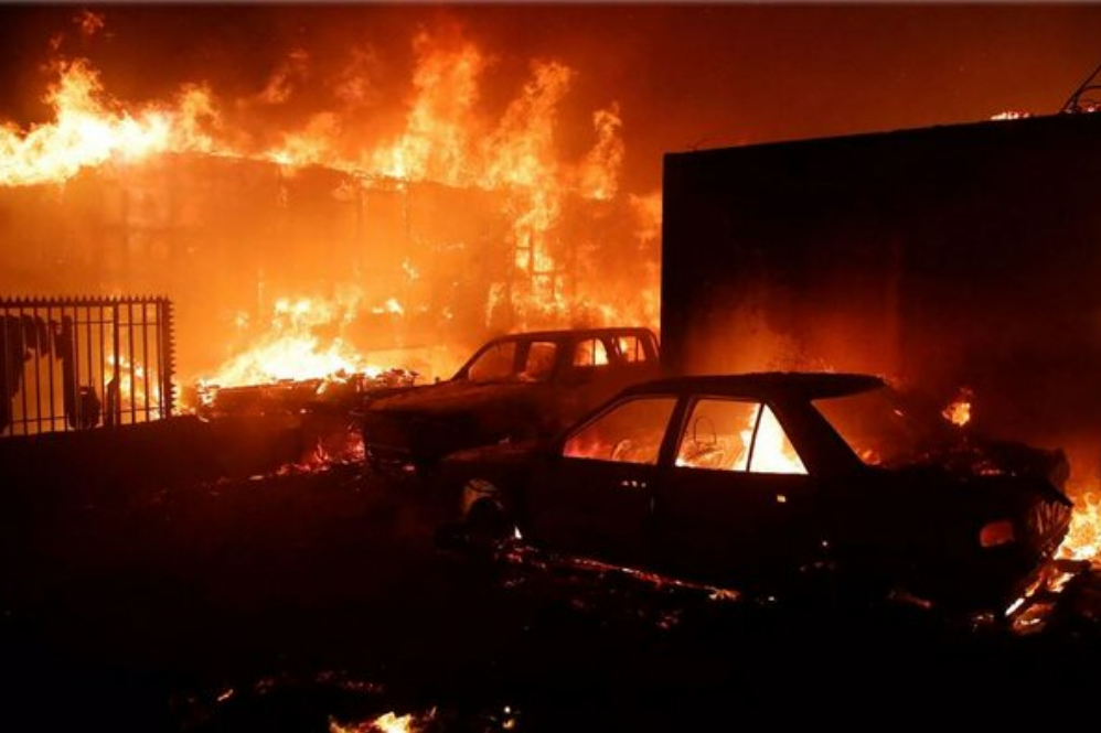 پیشروی آتش‌سوزی‌های جنگلی در جنوب شیلی و اعلام وضعیت اضطراری+فیلم