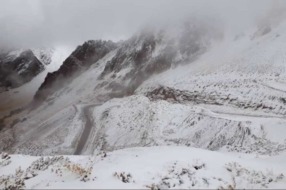 ارتفاع برف در یخچال‌های دنا به 6 متر رسید