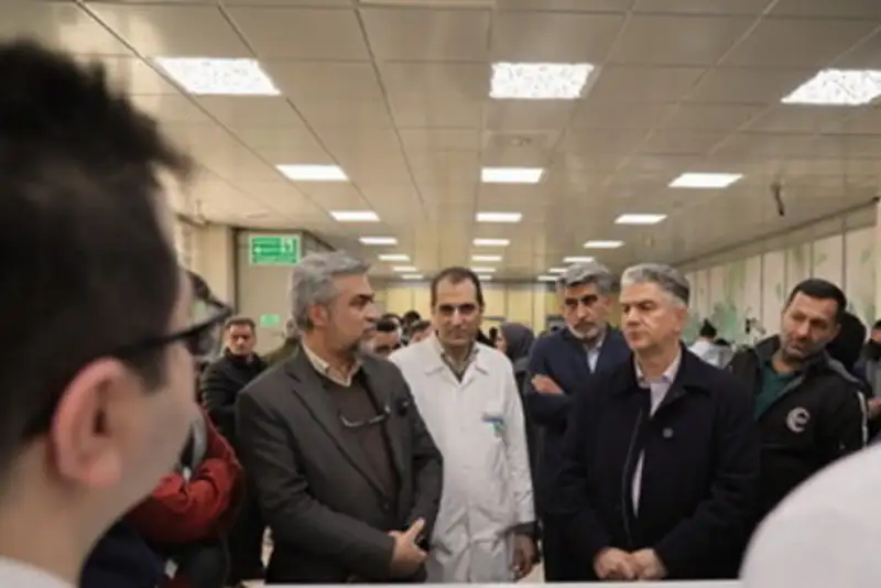 عیادت مدیران وزارت بهداشت از مجروحان حوادث اخیر