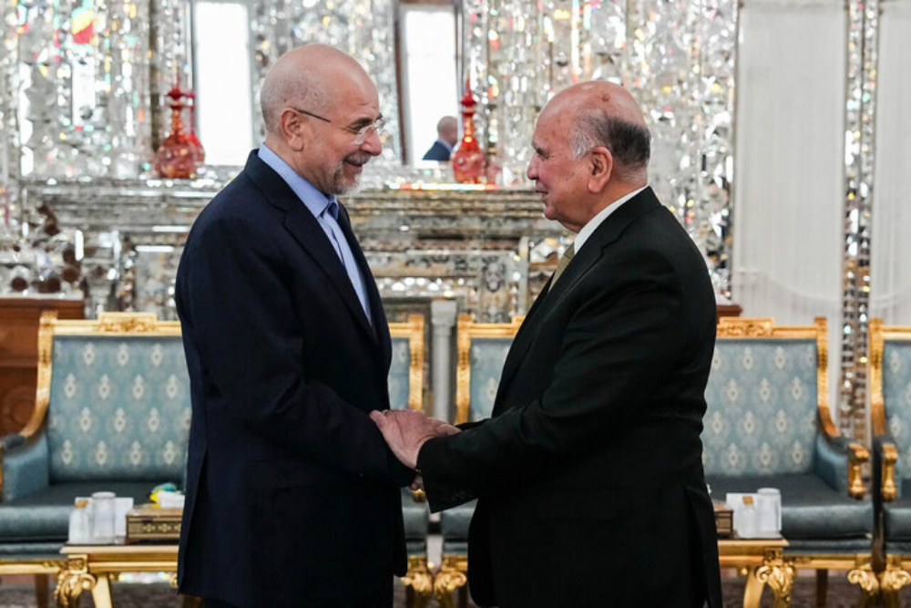 دیدار وزیر امور خارجه عراق با قالیباف/هدف رژیم صهیونیستی تجزیه کشورهای اسلامی است