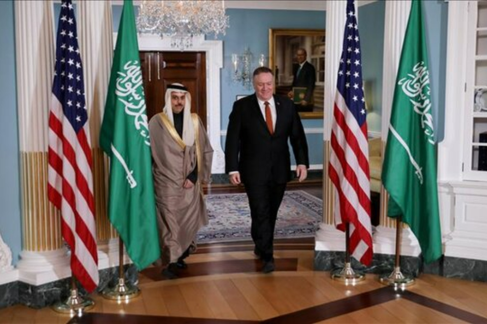 گفت‌وگوی وزرای خارجه آمریکا و عربستان درباره ایران