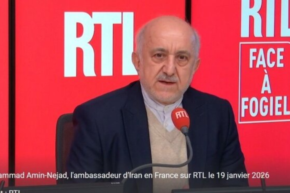 سفیر ایران در فرانسه: در قبال امنیت مردم خود بی‌تفاوت نخواهیم بود