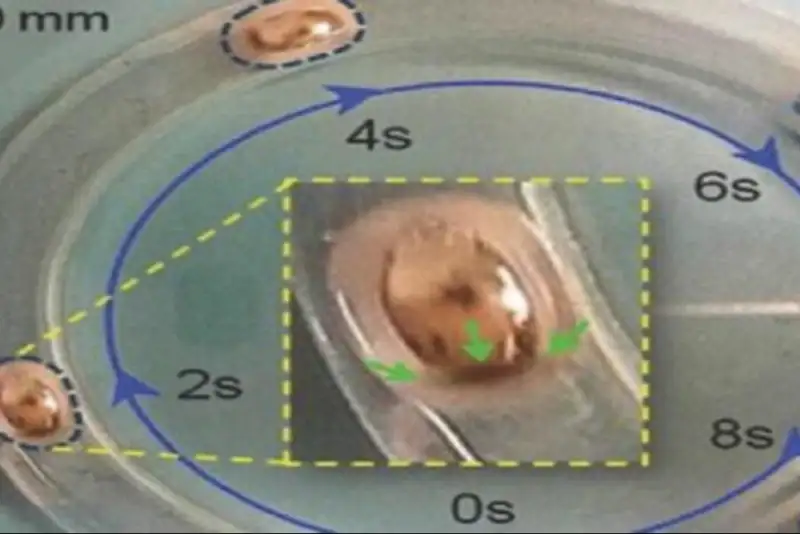 اولین موتور جهان که با یک قطره فلز مایع کار می‌کند!