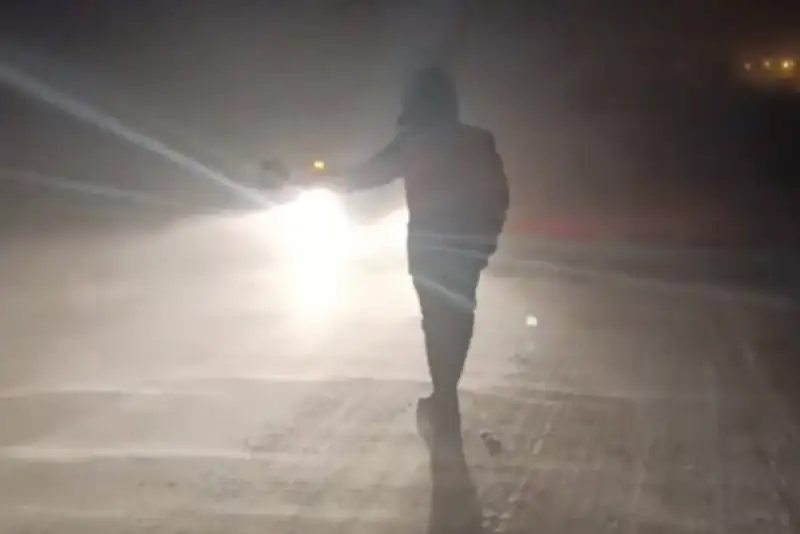 محور اصلی فیروزکوه به سمت مازندران کاملاً مسدود شد