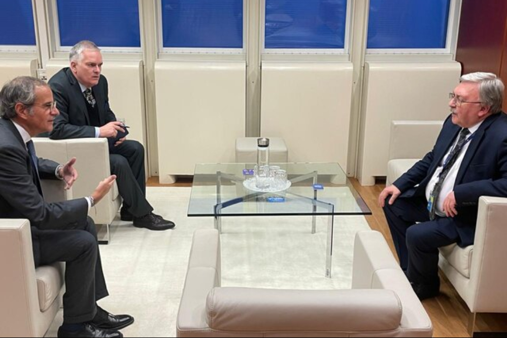 رایزنی اولیانوف و گروسی درباره ایران و اوکراین