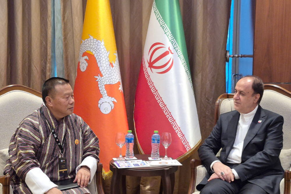 رئیس مجمع ملی بوتان: قدرت ایران در مبارزه با تهدیدهای بین‌المللی ستودنی است