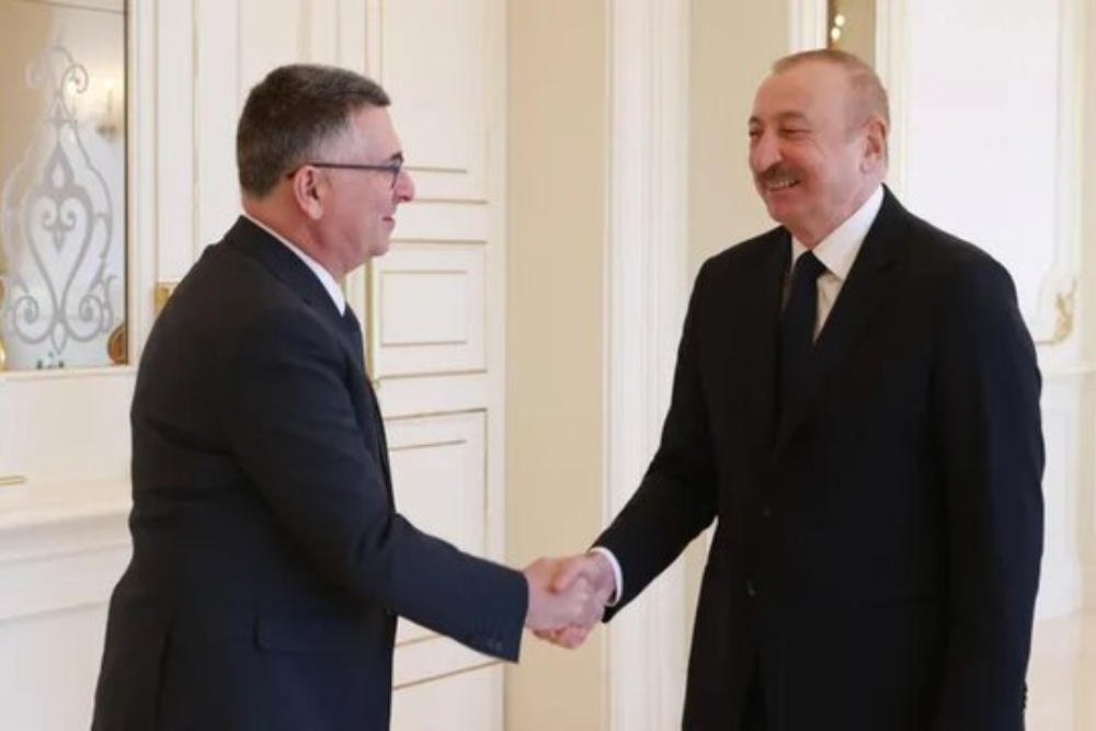 اظهارات ضد ایرانی ساعر در دیدار با علی‌اف