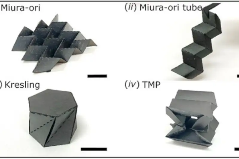 اوریگامی گرافن اکسید؛ افقی نو به‌سوی نسل آینده ربات‌های نرم