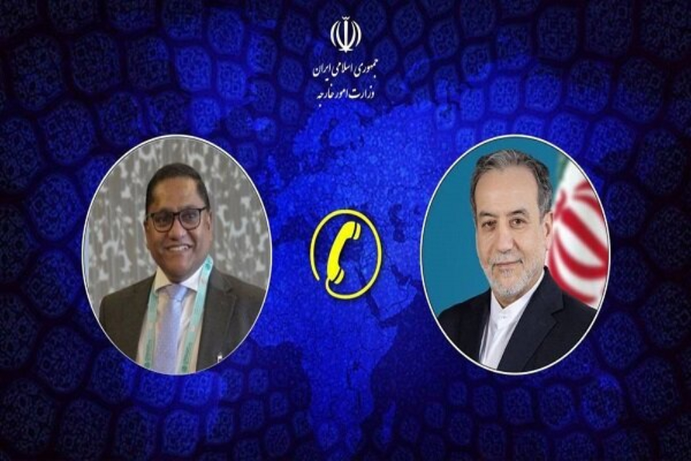 گفت‌وگوی تلفنی وزرای امور خارجه جمهوری اسلامی ایران و سریلانکا