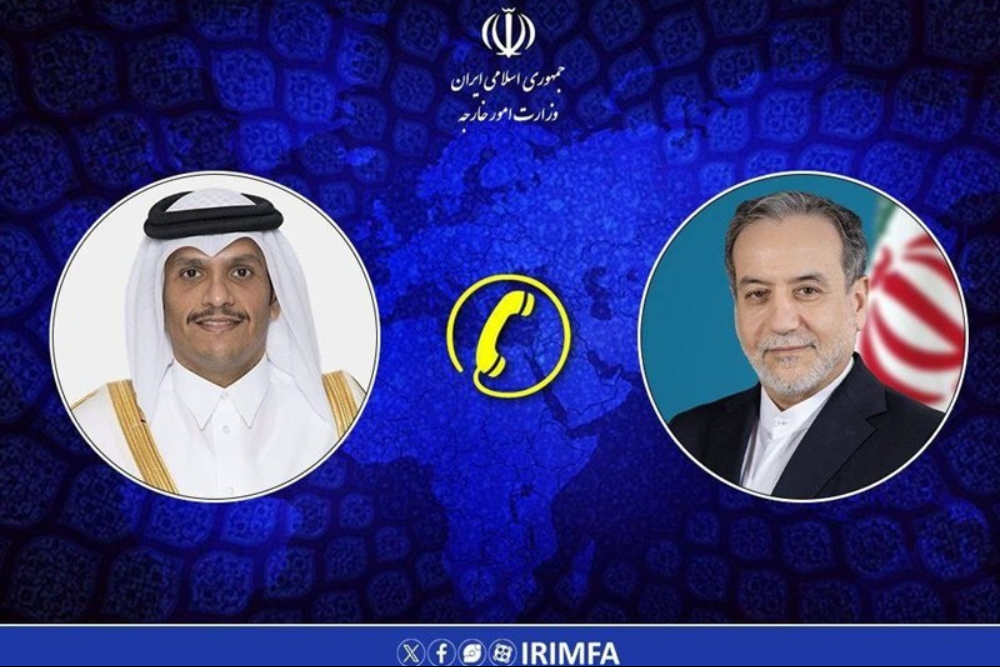 گفتگوی تلفنی وزیران امور خارجه ایران و قطر