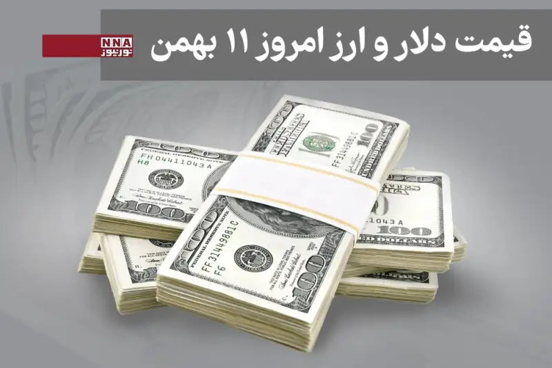 قیمت دلار و سایر ارزها امروز شنبه 11 بهمن1404+جدول