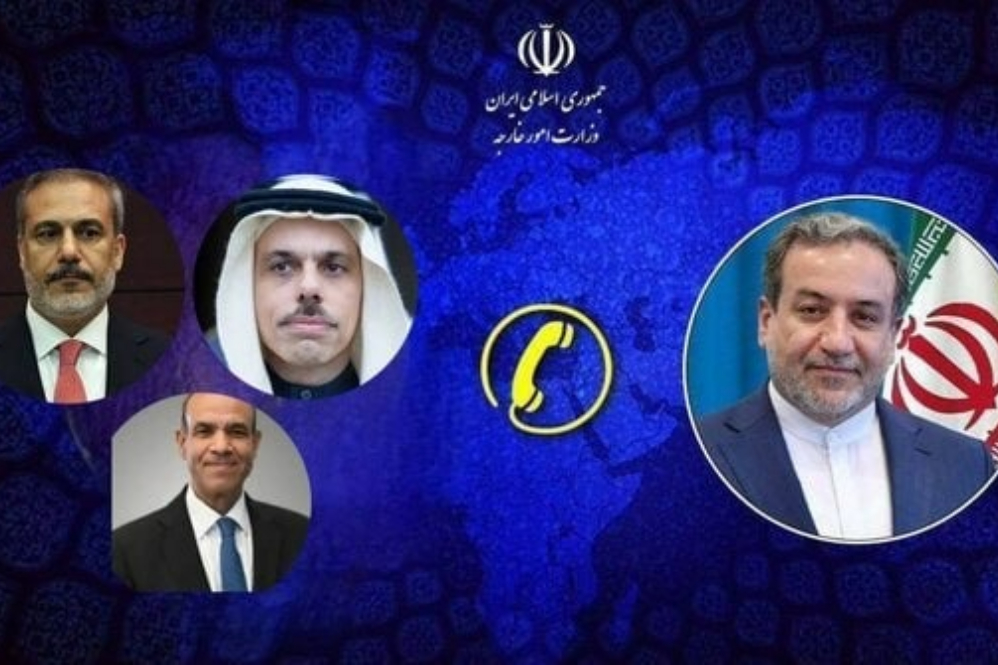 گفت‌وگوی عراقچی با وزیران خارجه عربستان، مصر و ترکیه