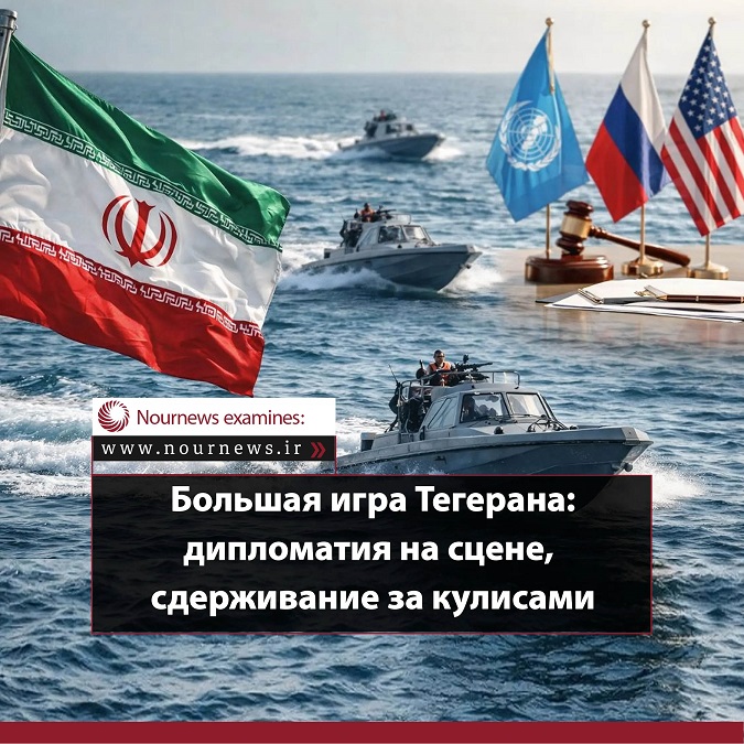 Большая игра Тегерана; Дипломатия на сцене, сдерживание за кулисами