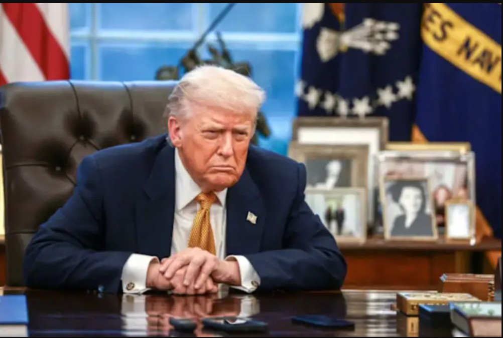 Why Does Trump Shake the Chair Before Sitting at the Table?