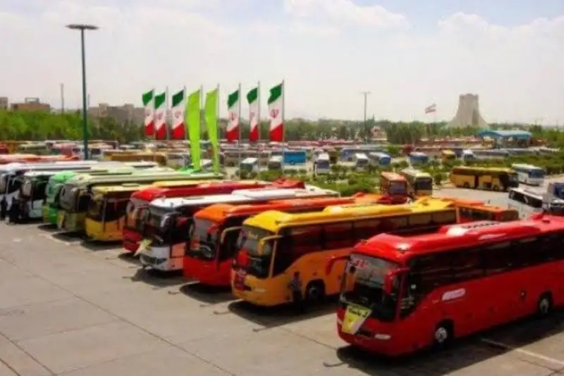 تعطیلی پایانه مسافربری غرب تهران به مناسبت 22 بهمن