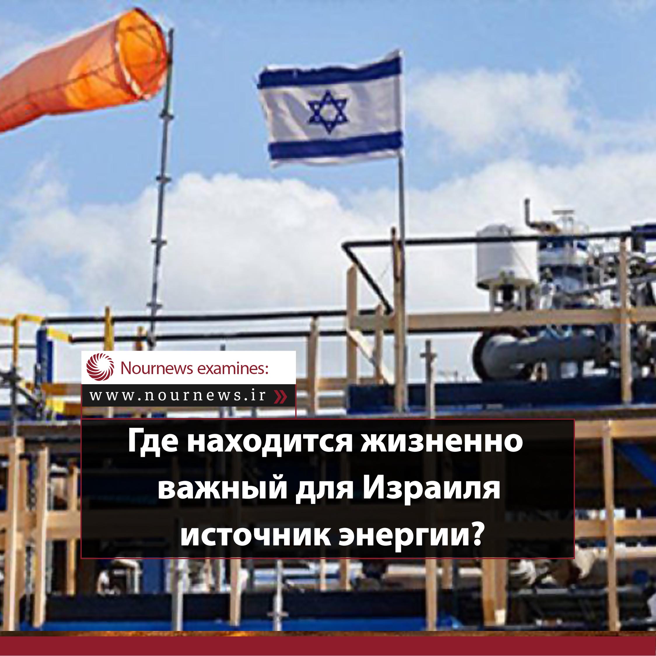Где находится жизненно важный для Израиля источник энергии?