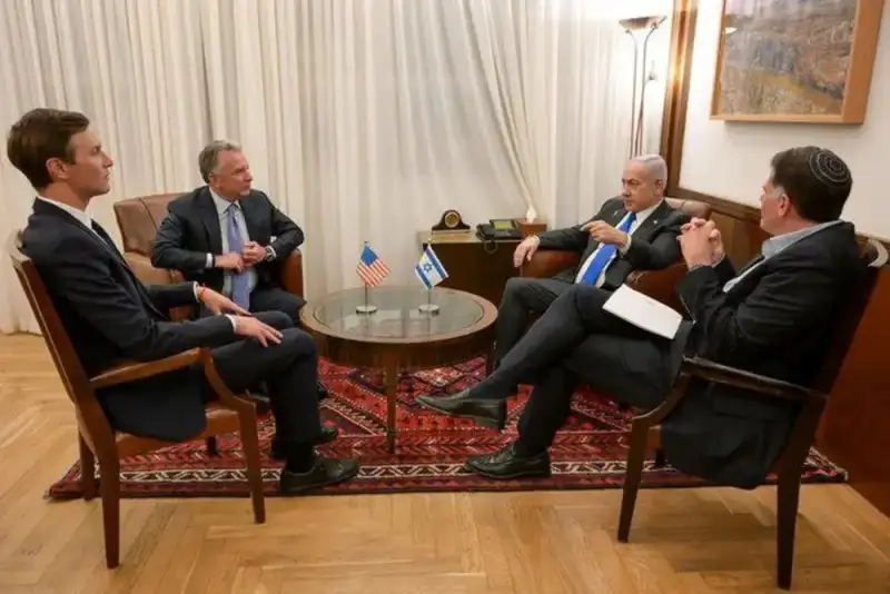دیدار نتانیاهو با ویتکاف و کوشنر در واشنگتن