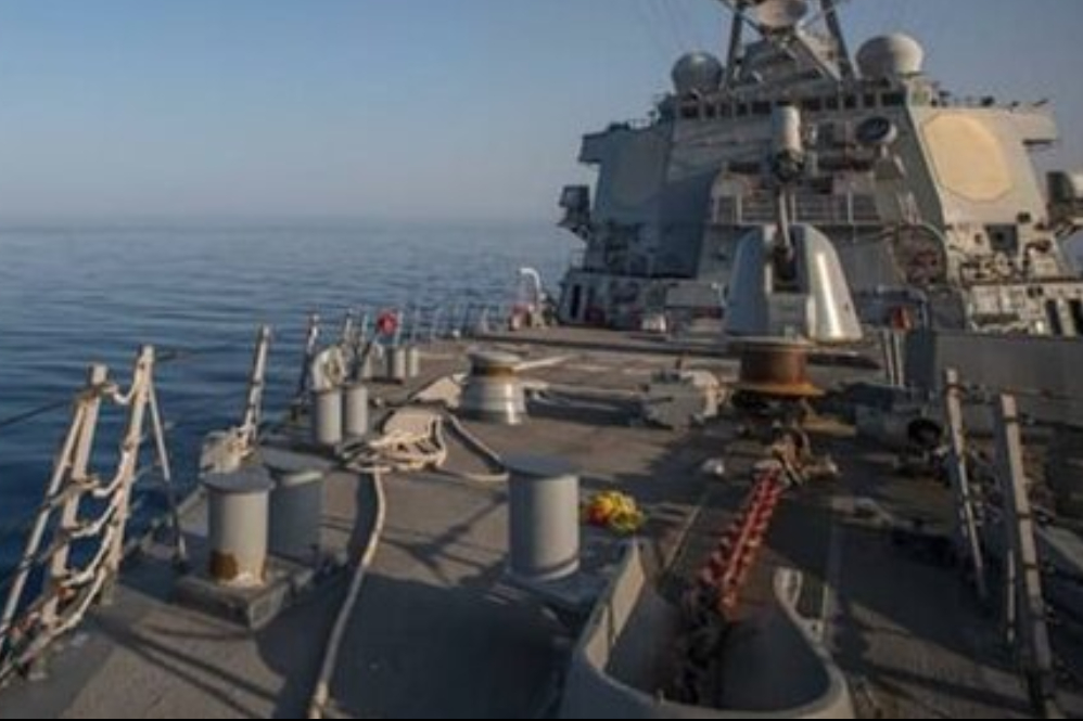 שתי ספינות מלחמה אמריקאיות התנגשו מול חופי דרום אמריקה