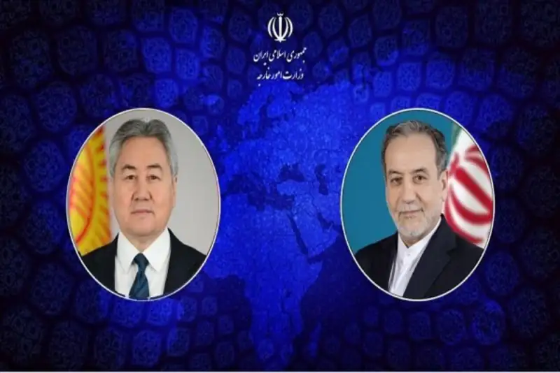 وزیر خارجه قرقیزستان  سالگرد پیروزی انقلاب را به عراقچی تبریک گفت