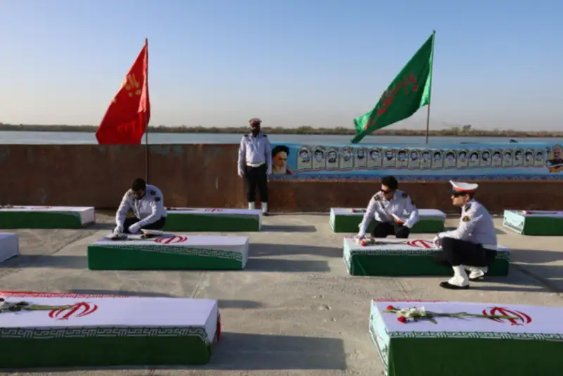 بازگشت پیکر مطهر 85 شهید دفاع مقدس از مرز اروندرود