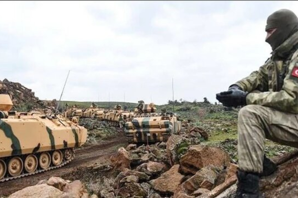 تقویت نامحسوس مواضع  ترکیه در 13 نقطه عراق