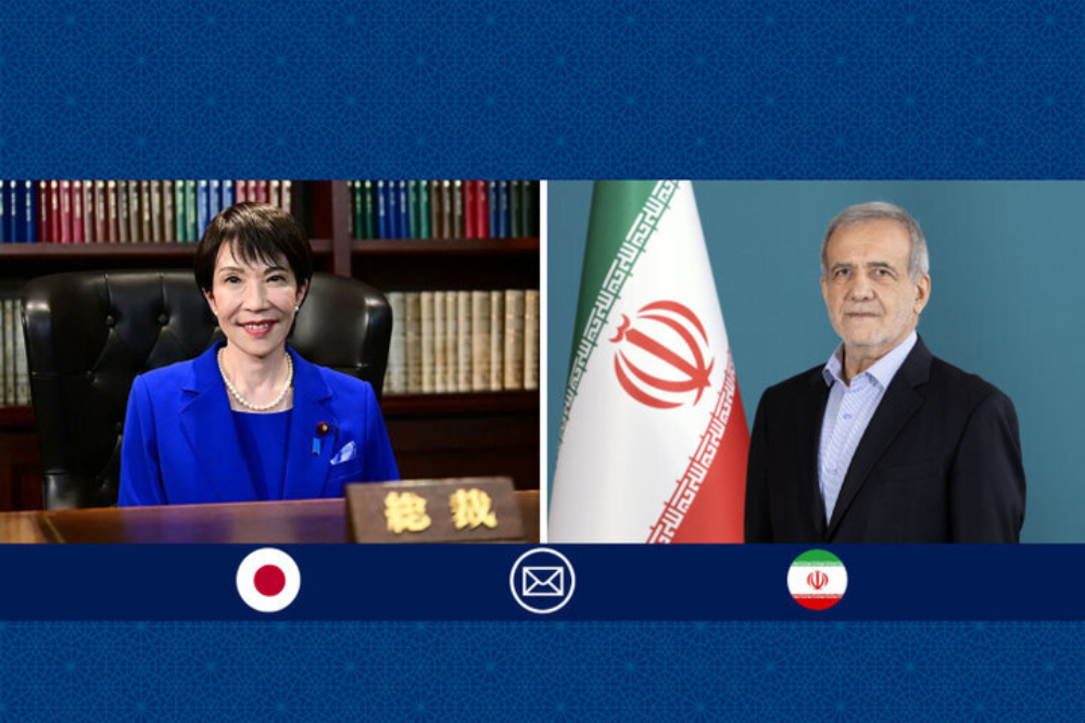 بزشكيان يهنئ باليوم الوطني لليابان