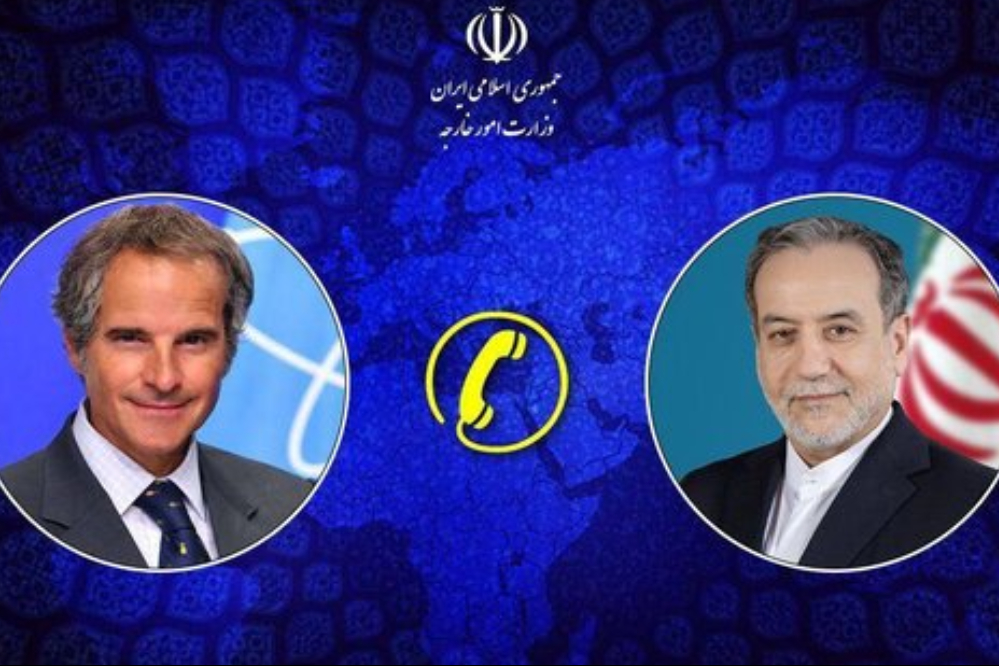 گفتگوی تلفنی گروسی با عراقچی پیرامون مذاکرات ژنو