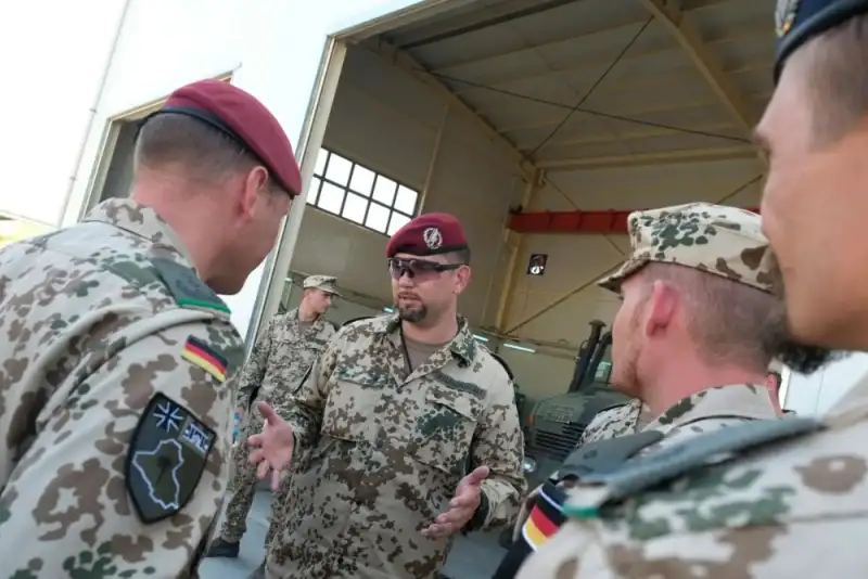 خروج بخشی از نیروهای آلمان از اربیل