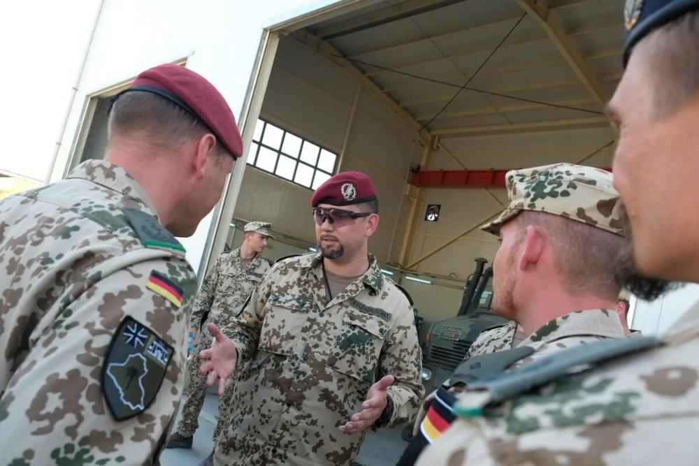 خروج بخشی از نیروهای آلمان از اربیل