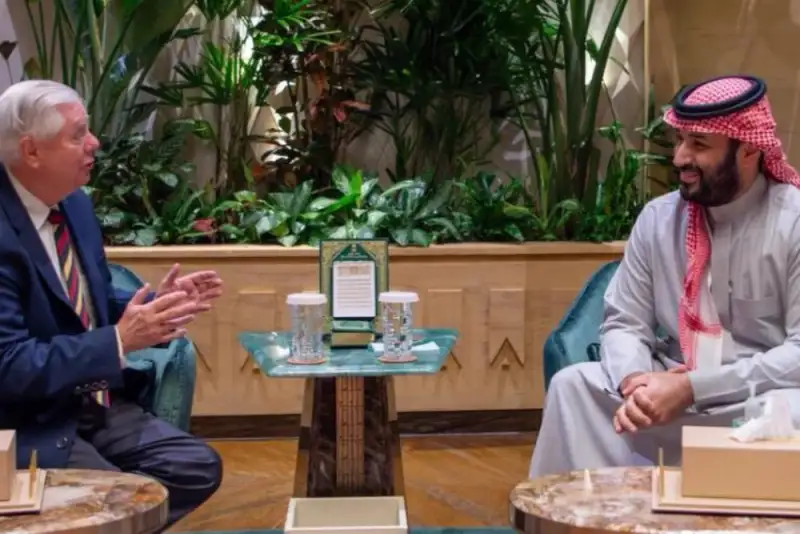 دیدار ولیعهد عربستان با سناتور آمریکایی پیرامون تحولات منطقه