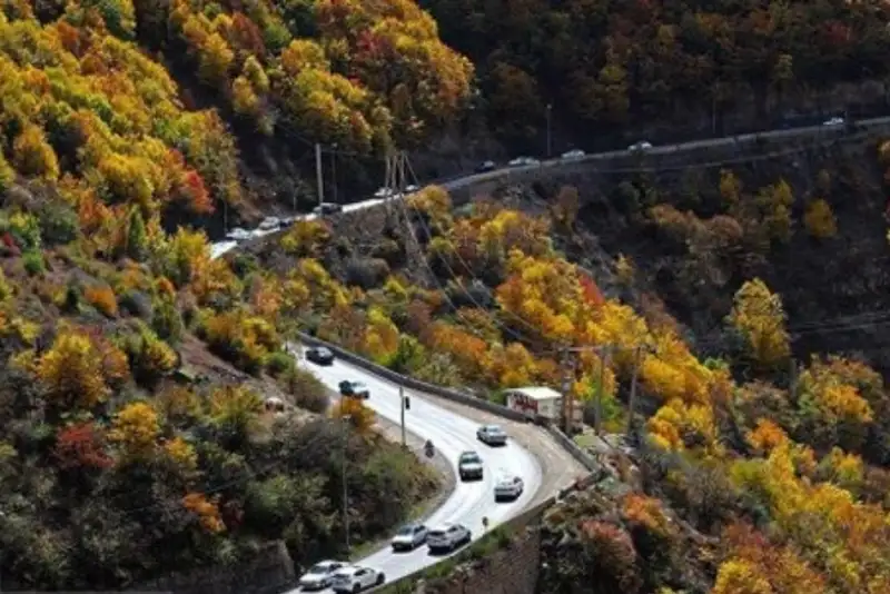 جاده چالوس یکطرفه شد